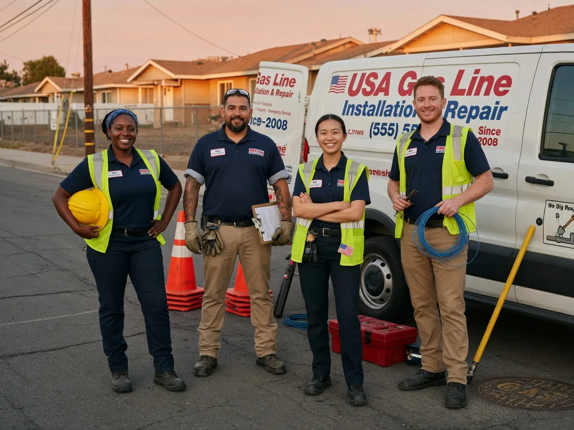 Gas Line Installation company in Cucumber, WV